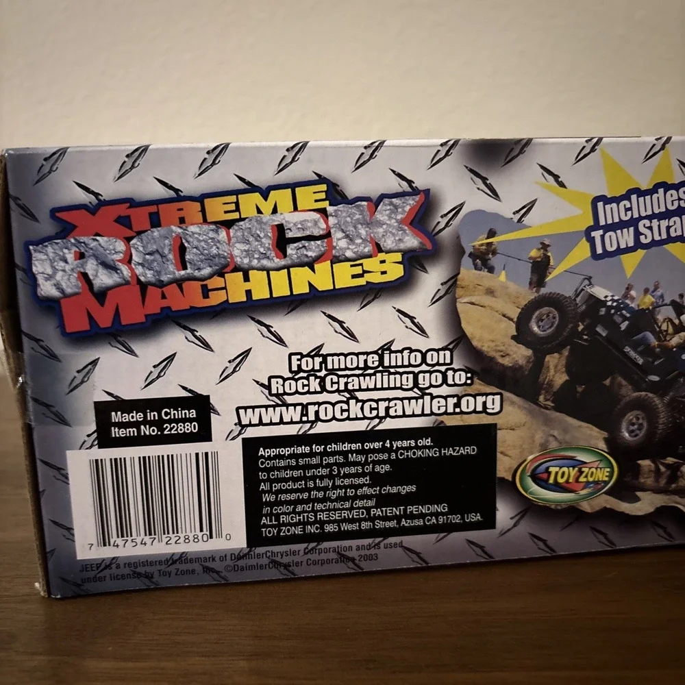 2003 Toy Zone Xtreme Rock Machines - Brand New &‎ Sealed Motorized Excellent